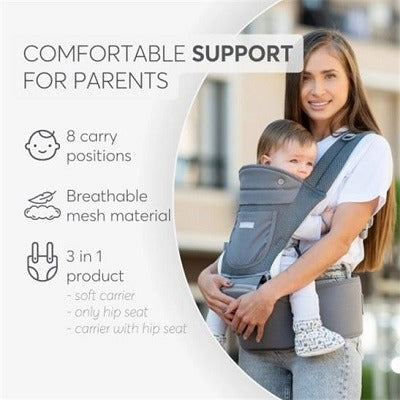 Ergonomické nosítko pro miminko 5-36 měsíců 3v1 s podporou kyčlí Chloe